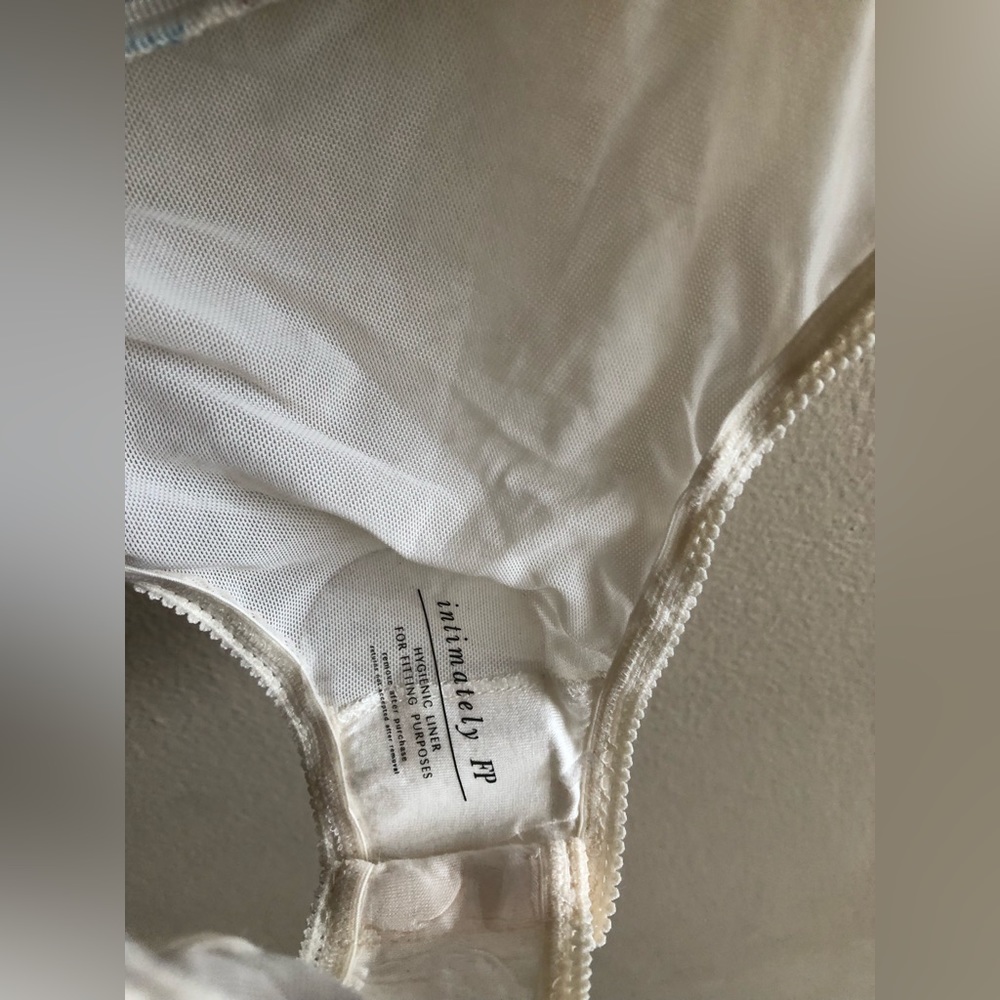 NEW Free People Take It Away Bodysuit in Ivory Combo Size XS - Picture 8 of 9